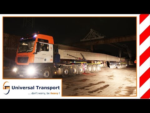 Universal Transport - Transport of pre-fabricated concrete parts