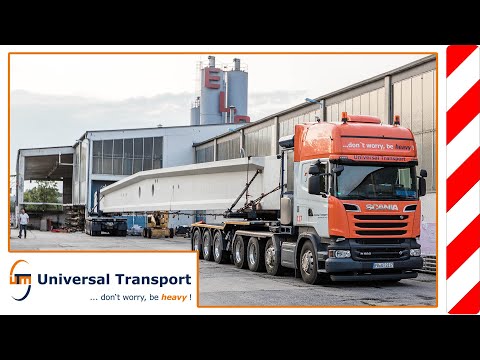 Universal Transport - Concrete Transport, with gray gold on the road