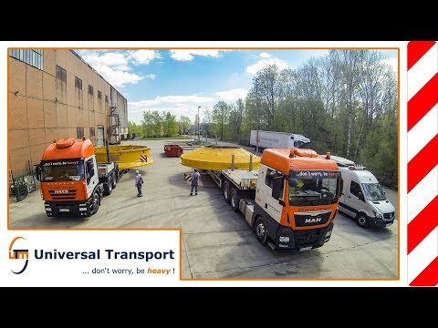 Universal Transport - with 7,60m diameter through the city