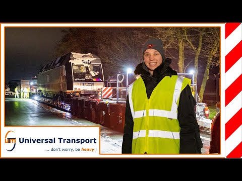 Guest at a heavy transport - &quot;Aktion Lichtblicke&quot; 2022 - Universal Transport